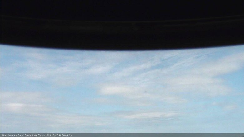 Lake Travis webcam, October 7, 2019 10:00 AM CT