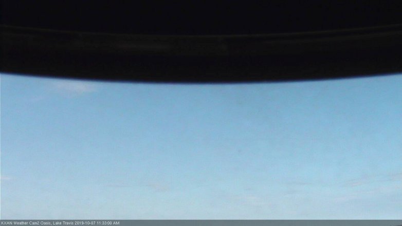 Lake Travis webcam, October 7, 2019 10:35 AM CT