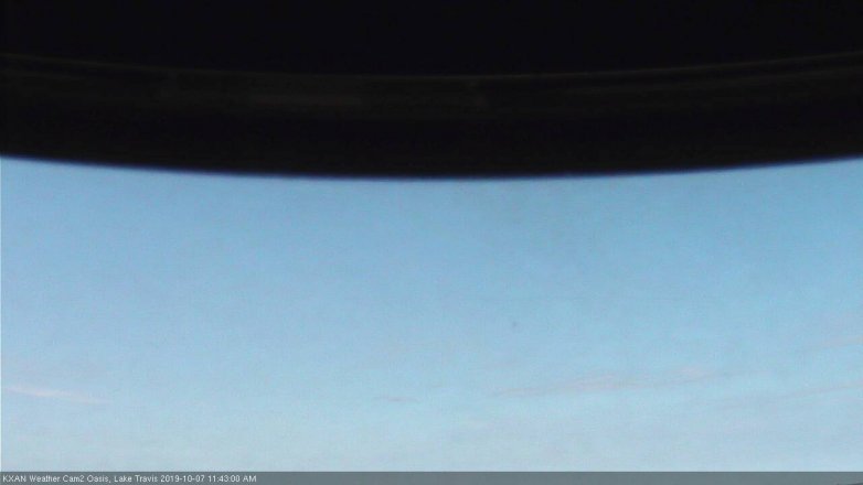 Lake Travis webcam, October 7, 2019 10:45 AM CT