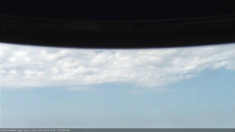 Lake Travis webcam, October 7, 2019 11:30 AM CT