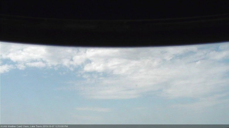 Lake Travis webcam, October 7, 2019 11:55 AM CT