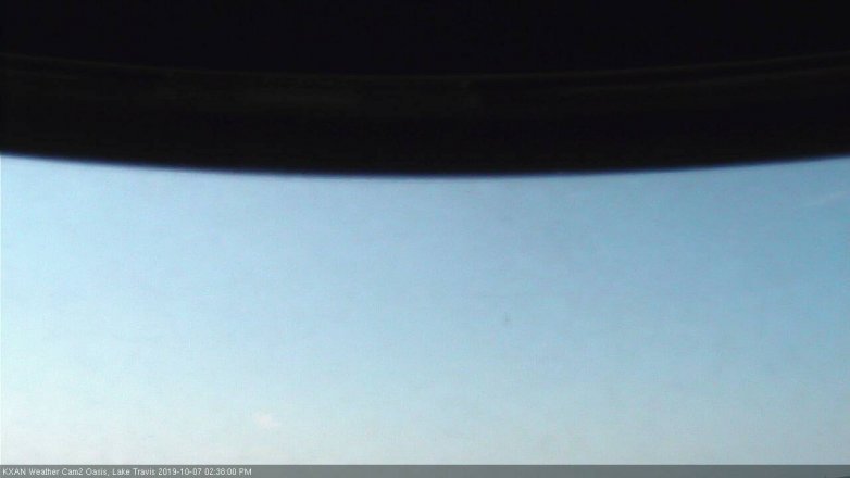 Lake Travis webcam, October 7, 2019 1:40 PM CT