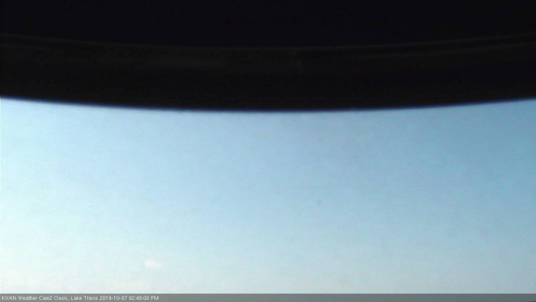 Lake Travis webcam, October 7, 2019 1:50 PM CT