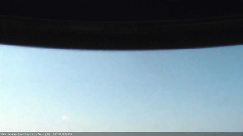 Lake Travis webcam, October 7, 2019 1:55 PM CT