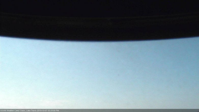 Lake Travis webcam, October 7, 2019 2:30 PM CT