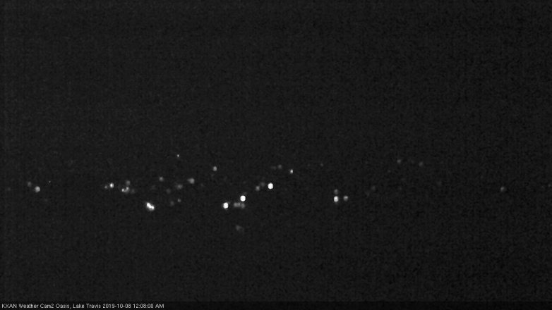 Lake Travis webcam, October 7, 2019 11:10 PM CT