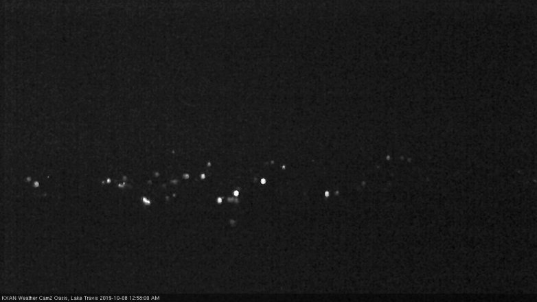 Lake Travis webcam, October 7, 2019 12:00 AM CT