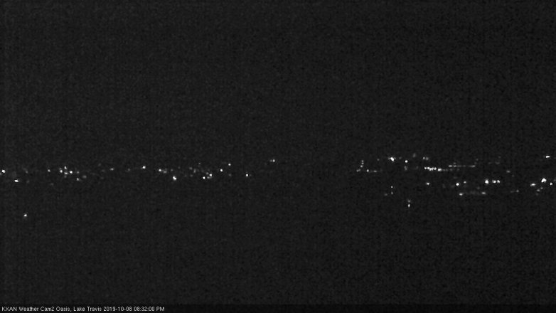 Lake Travis webcam, October 8, 2019 7:35 PM CT
