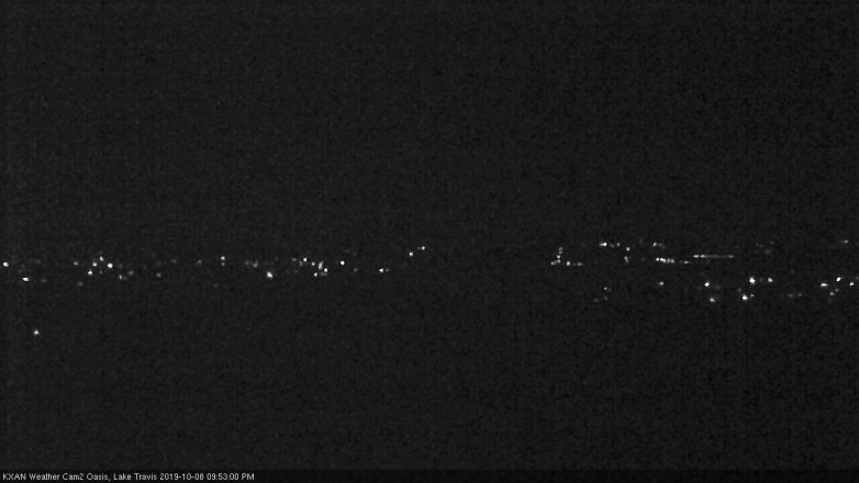 Lake Travis webcam, October 8, 2019 8:55 PM CT