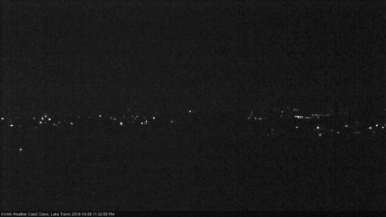 Lake Travis webcam, October 8, 2019 10:35 PM CT