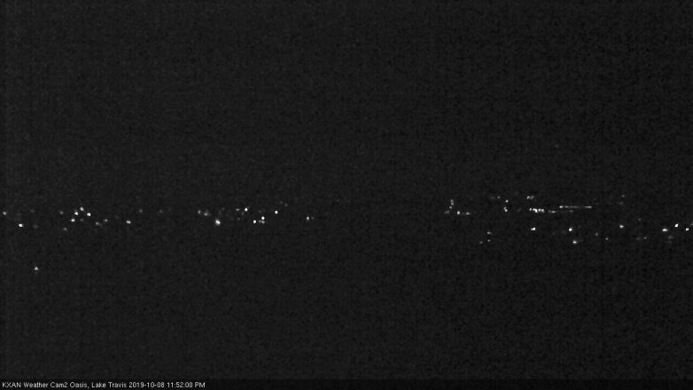 Lake Travis webcam, October 8, 2019 10:55 PM CT
