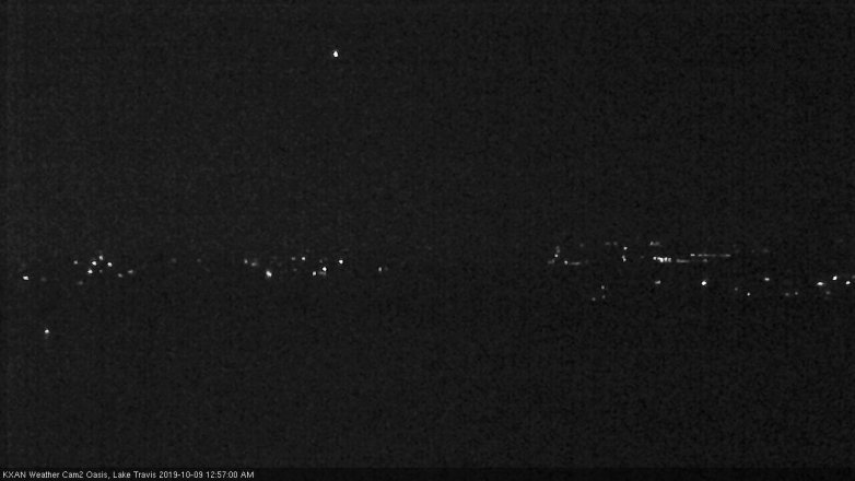 Lake Travis webcam, October 8, 2019 12:00 AM CT