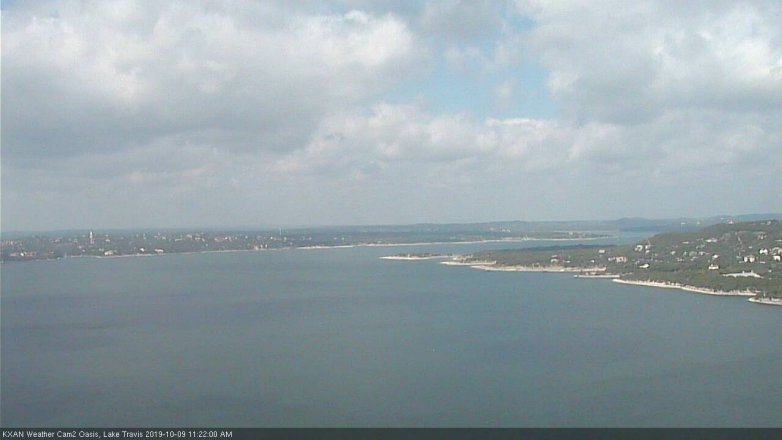 Lake Travis webcam, October 9, 2019 10:25 AM CT