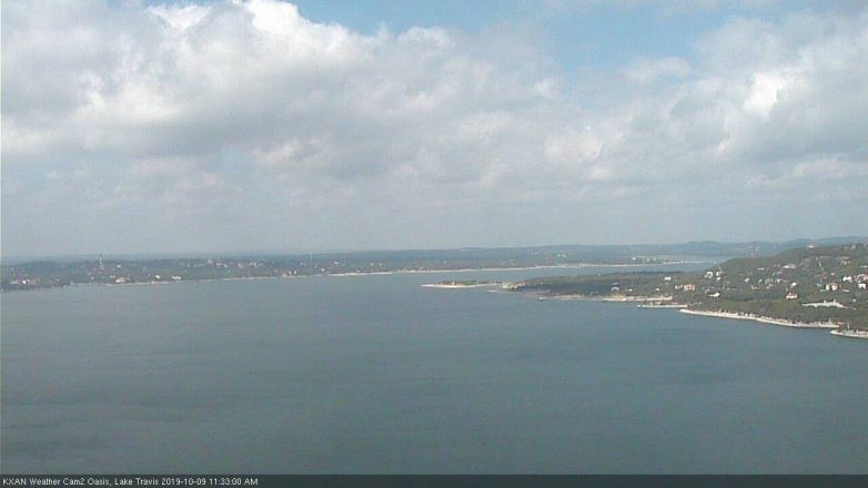 Lake Travis webcam, October 9, 2019 10:35 AM CT