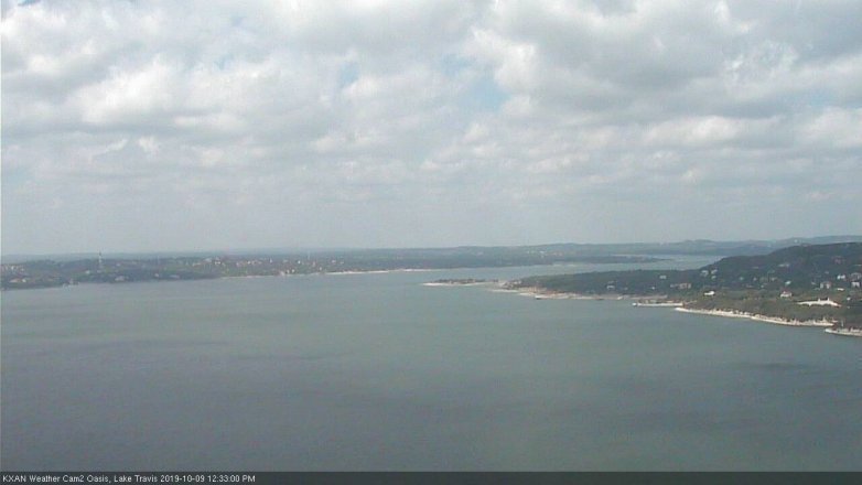 Lake Travis webcam, October 9, 2019 11:35 AM CT