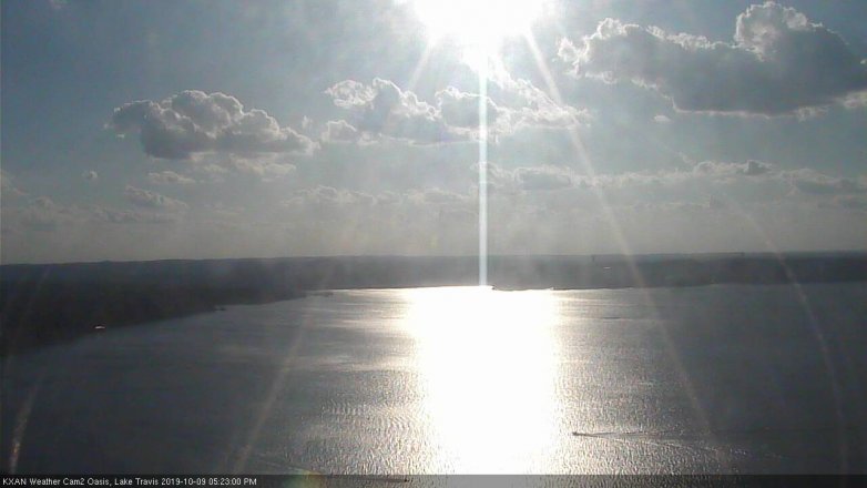 Lake Travis webcam, October 9, 2019 4:25 PM CT