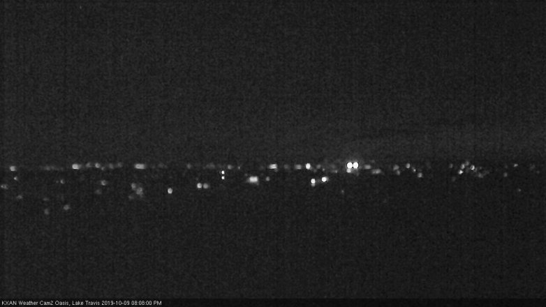 Lake Travis webcam, October 9, 2019 7:10 PM CT