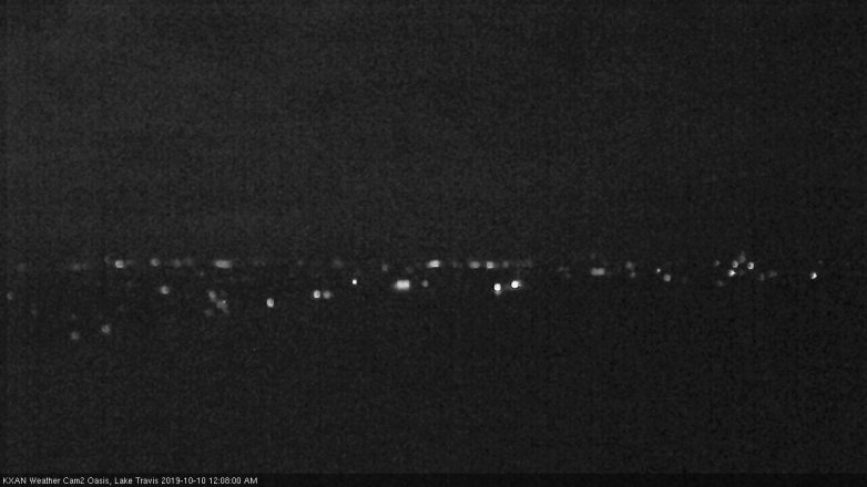Lake Travis webcam, October 9, 2019 11:10 PM CT