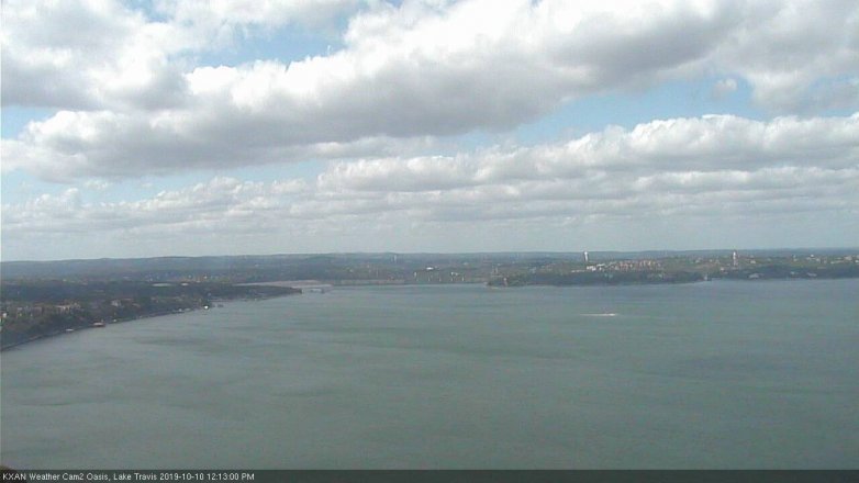 Lake Travis webcam, October 10, 2019 11:15 AM CT