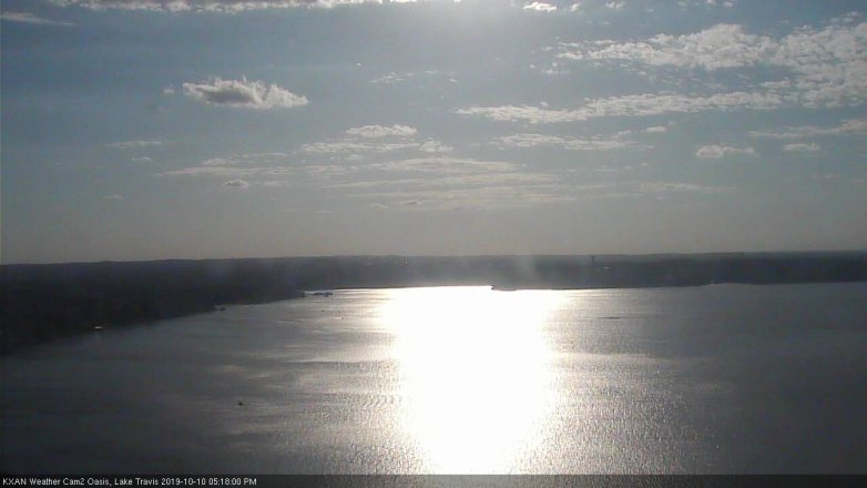 Lake Travis webcam, October 10, 2019 4:20 PM CT