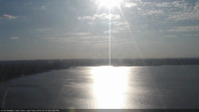 Lake Travis webcam, October 10, 2019 4:25 PM CT
