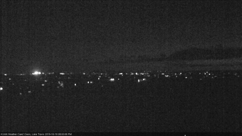 Lake Travis webcam, October 10, 2019 7:05 PM CT