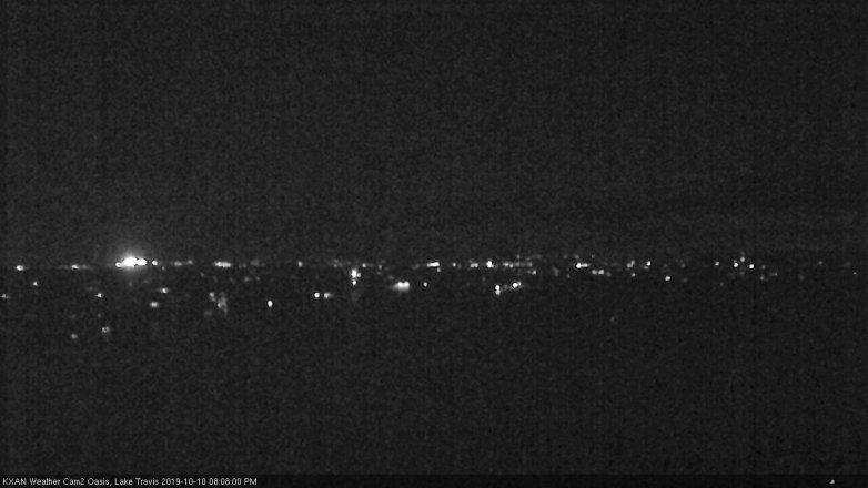 Lake Travis webcam, October 10, 2019 7:10 PM CT