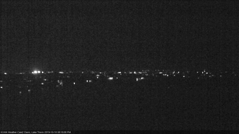 Lake Travis webcam, October 10, 2019 7:20 PM CT