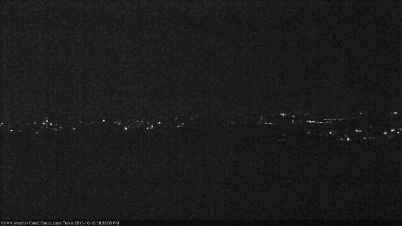 Lake Travis webcam, October 10, 2019 9:35 PM CT