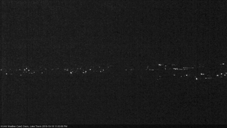 Lake Travis webcam, October 10, 2019 10:05 PM CT