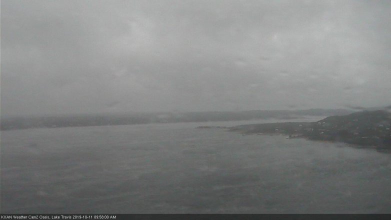 Lake Travis webcam, October 11, 2019 9:00 AM CT