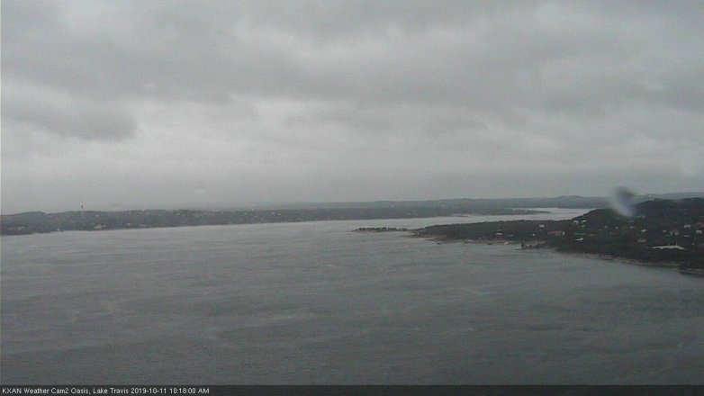 Lake Travis webcam, October 11, 2019 9:20 AM CT