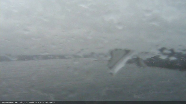Lake Travis webcam, October 11, 2019 9:45 AM CT