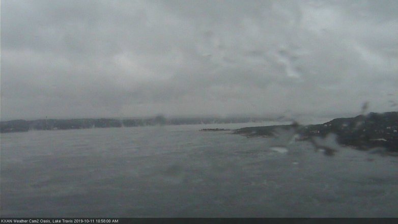 Lake Travis webcam, October 11, 2019 10:00 AM CT