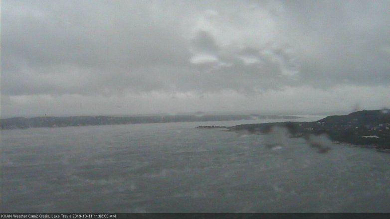 Lake Travis webcam, October 11, 2019 10:05 AM CT