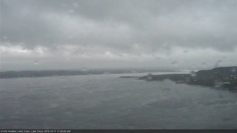 Lake Travis webcam, October 11, 2019 10:10 AM CT