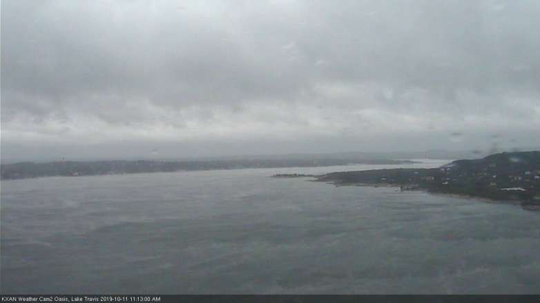 Lake Travis webcam, October 11, 2019 10:15 AM CT