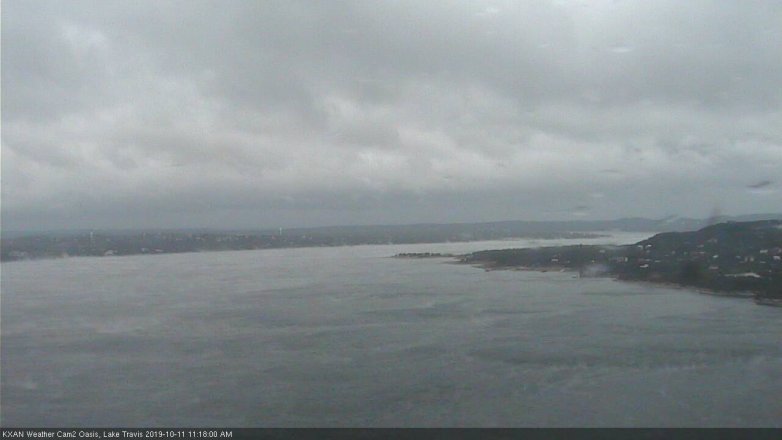 Lake Travis webcam, October 11, 2019 10:20 AM CT