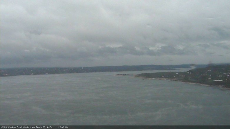 Lake Travis webcam, October 11, 2019 10:25 AM CT