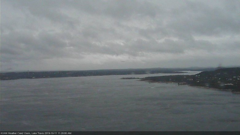 Lake Travis webcam, October 11, 2019 10:30 AM CT