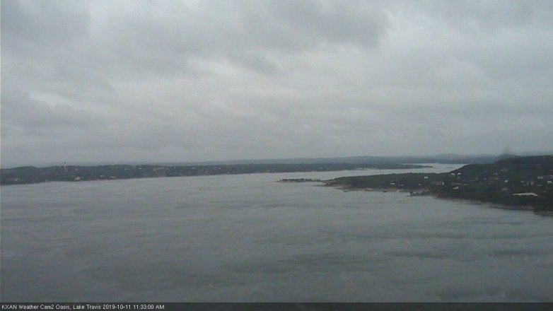 Lake Travis webcam, October 11, 2019 10:35 AM CT
