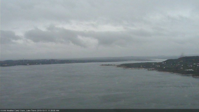 Lake Travis webcam, October 11, 2019 10:40 AM CT