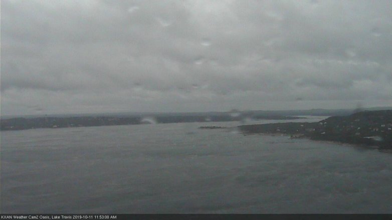 Lake Travis webcam, October 11, 2019 10:55 AM CT
