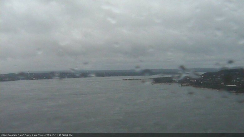 Lake Travis webcam, October 11, 2019 11:00 AM CT