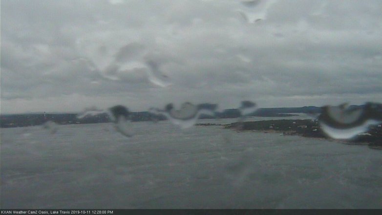 Lake Travis webcam, October 11, 2019 11:30 AM CT
