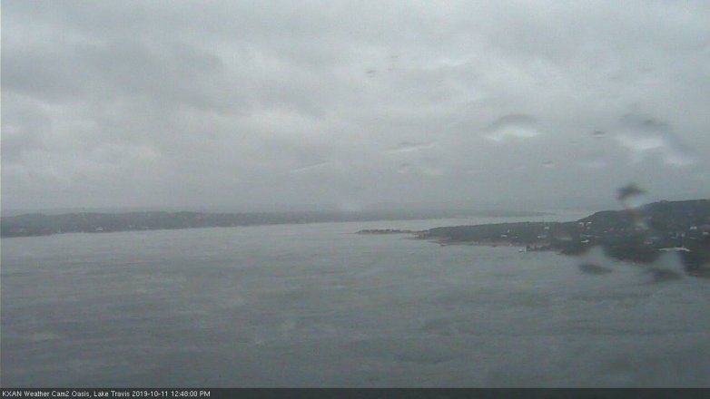 Lake Travis webcam, October 11, 2019 11:50 AM CT
