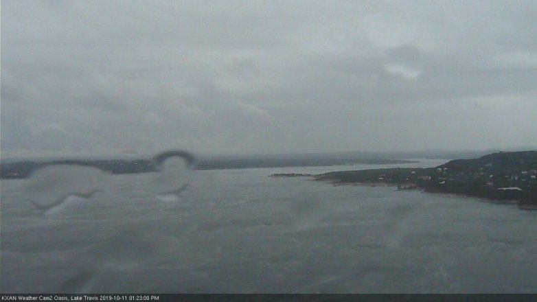 Lake Travis webcam, October 11, 2019 12:25 PM CT