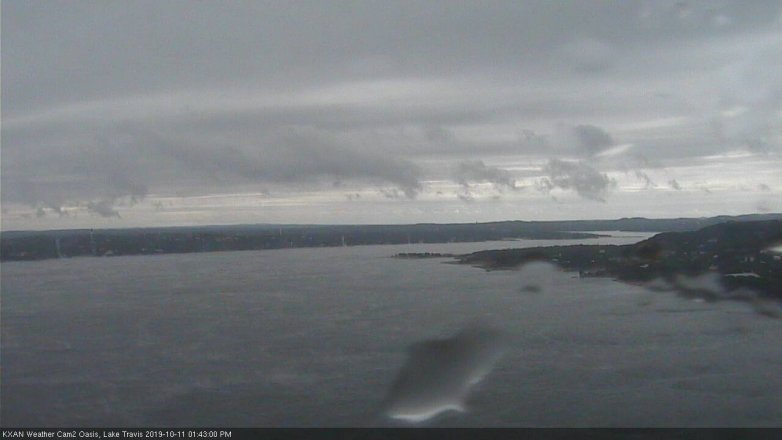 Lake Travis webcam, October 11, 2019 12:45 PM CT