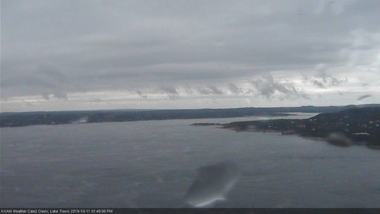 Lake Travis webcam, October 11, 2019 12:50 PM CT