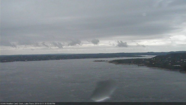 Lake Travis webcam, October 11, 2019 12:55 PM CT